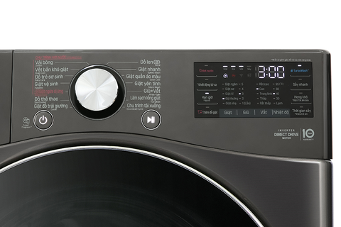 Máy giặt sấy LG Inverter 21 kg F2721HVRB-MODEL mới 2023