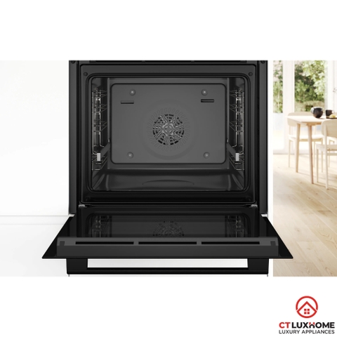 LÒ NƯỚNG ÂM TỦ BOSCH HBG536EB3 SERIE 6 71 LÍT AUTOPILOT 10