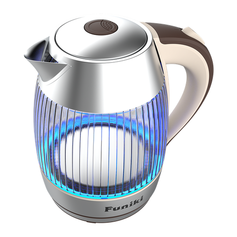 Ấm siêu tốc thủy tinh 1,8 lít Funiki HKT5252