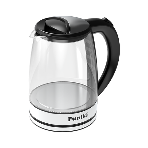 Ấm siêu tốc thủy tinh 2L Funiki HKT5135
