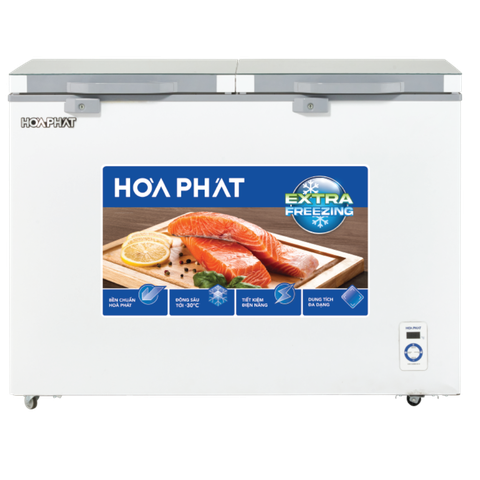 Tủ đông Hòa Phát HPF AD6352.T1 1 ngăn 2 cánh kính