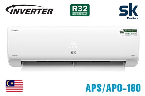 Điều hòa Sumikura 18000BTU 1 chiều inverter APS/APO-180 GOLD