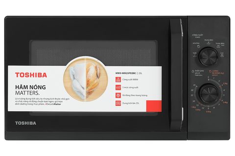 Lò vi sóng Toshiba MW3-MG25PE(BK)