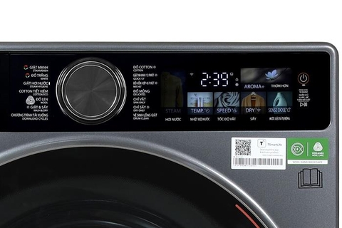 Máy giặt sấy Toshiba Inverter giặt 13 kg - sấy 8 kg TWD-T25BZP140MWV(MG)