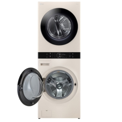 Tháp giặt sấy LG WashTower Inverter giặt 14 kg – sấy 10 kg WT1410NHE
