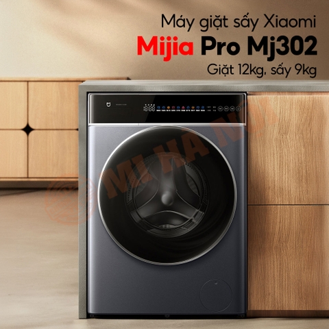 Máy Giặt Sấy Xiaomi Mijia MJ302 – Giặt 12kg, sấy 9kg, 26 chương trình giặt