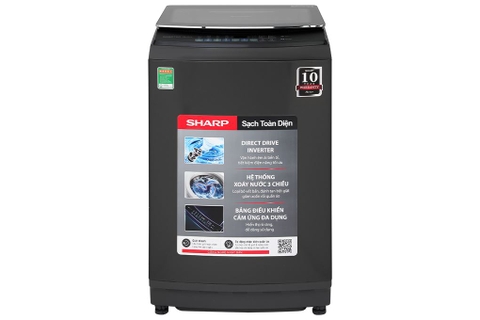 Máy giặt Sharp 13 Kg ES-TM130CD-DS lồng đứng
