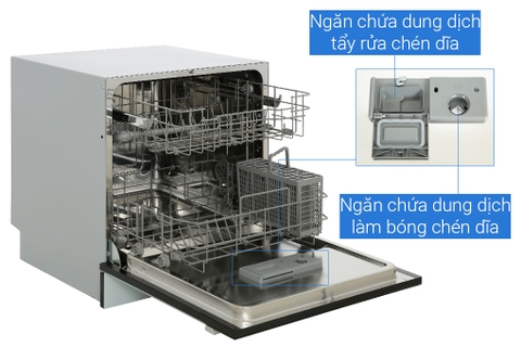 Máy rửa chén mini Galanz W8A2Q1-0E1(W)