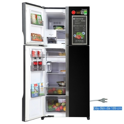 Tủ lạnh Panasonic Inverter 550 lít Multi Door NR-DZ601YGKV