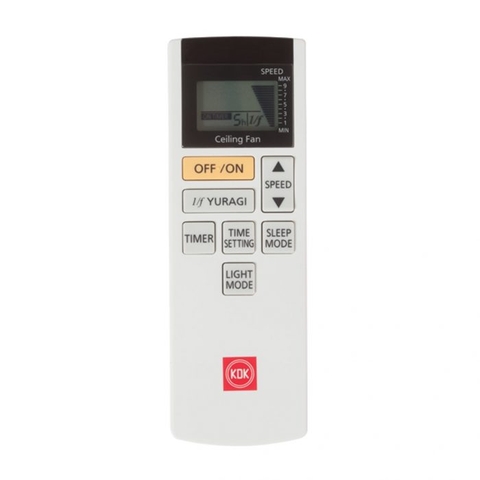 Quạt trần 5 cánh KDK U60FW (BK)