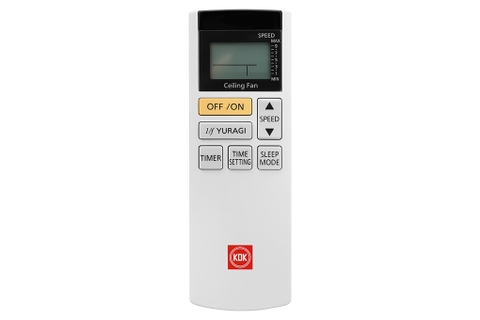 Quạt trần KDK 4 cánh W56WV(WH) 39W