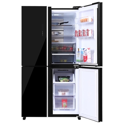 Tủ lạnh Sharp Inverter 525 lít Multi Door SJ-FXP600VG-BK