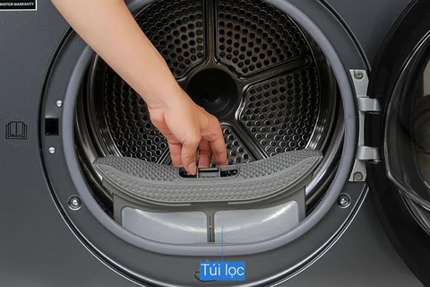 Máy sấy bơm nhiệt Toshiba 8 kg TD-T21B90HWV(MG)