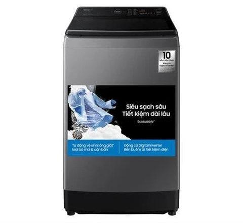 Máy giặt Samsung Ecobubble Inverter 12.5 kg WA40F12E4LSV Mẫu mới