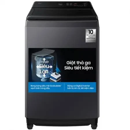 Máy giặt Samsung Ecobubble Inverter 17 kg WA40F17E7CSV Mẫu mới