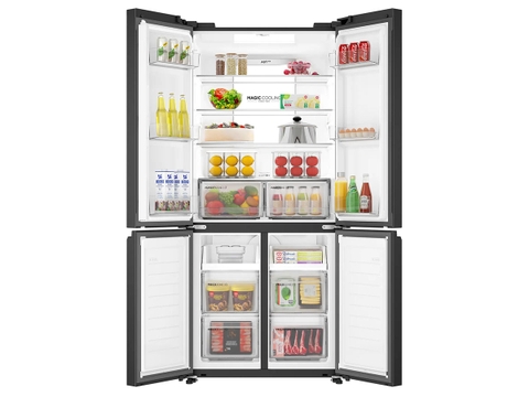 Tủ lạnh Multi Door Aqua Inverter 529 lít AQR-M600XA(GC)
