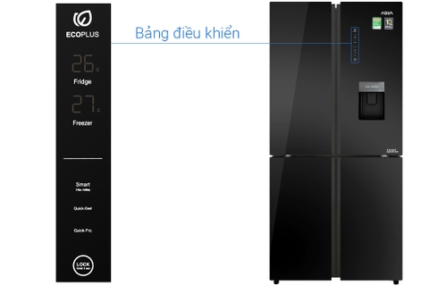 Tủ lạnh Aqua Inverter 456 lít Multi Door AQR-IGW525EM GB