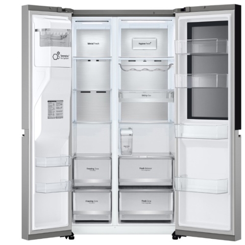 Tủ lạnh LG Inverter 635 lít Side By Side InstaView GR-G257SV