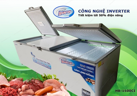 Tủ Đông Alaska HB-1500CI 1.288 Lít Inverter