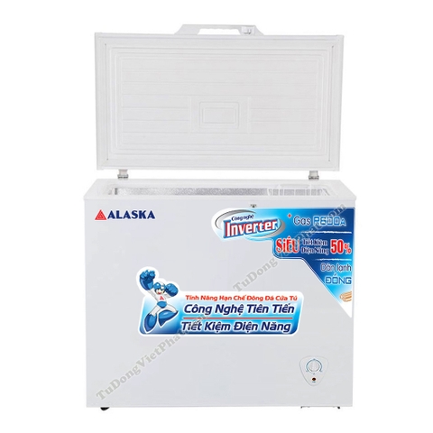 Tủ Đông Inverter Alaska BD-400CI Dàn Đồng 295  1 ngăn đông
