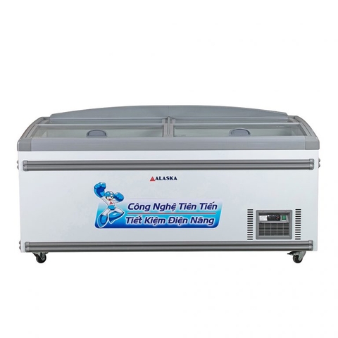 Tủ đông Alaska KN-450 kính phẳng 450 lít
