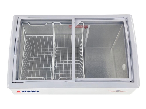 Tủ đông nắp kính cong Alaska KC-210 210 lít
