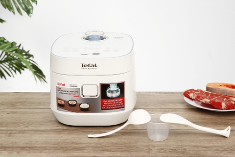 Nồi cơm điện tử Tefal 1.5 lít Fuzzy Express RK522168