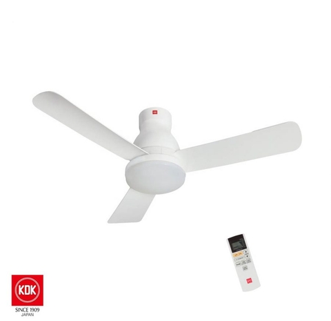 Quạt trần 3 cánh KDK U48FP (WH) có đèn