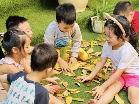 Nắng Thu thật đẹp! Chúng tớ có những trải nghiệm thật tuyệt vời.