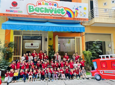 MẦM NON BÁCH VIỆT TẬP HUẤN PHÒNG CHÁY CHỮA CHÁY