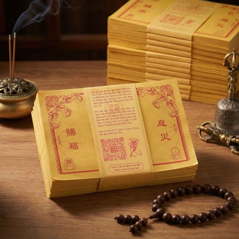 Bộ Tiền Giấy Chân Phật Tông – Bộ Tổng Hợp 11 Loại