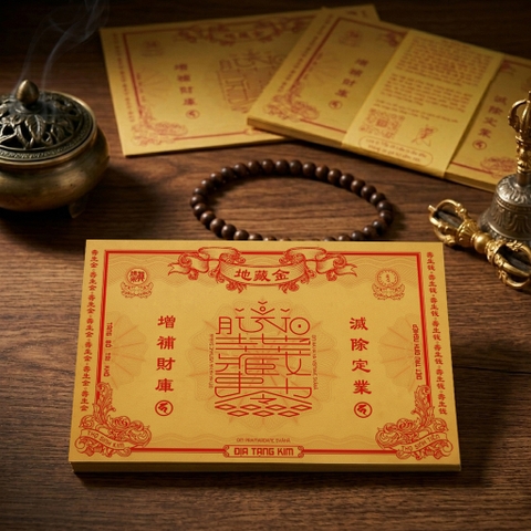 ĐỊA TẠNG KIM – Tiền Giấy Chân Phật Tông