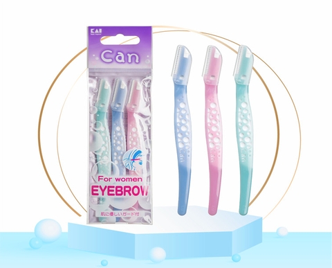 Dao Cạo Lông Mày Kai Dành Cho Nữ (Set 3 cây ) 