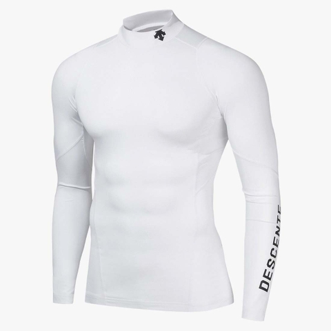 Áo tập luyện nam cổ trụ tay dài Hyper Base layer