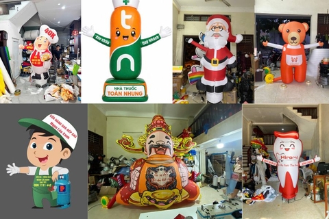 RỐI HƠI QUẢNG CÁO NHƯ NGỌC – RỐI HƠI, CỔNG HƠI THEO YÊU CẦU
