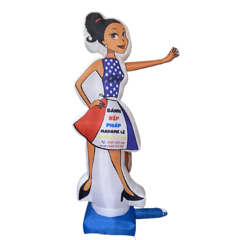 Mẫu cô gái bánh kếp