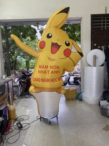 Rối Hơi PIKACHU TRƯỜNG MẦM NON NHẬT ANH