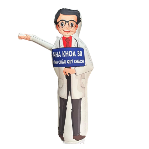 Rối hơi Nha khoa hình Bác sĩ