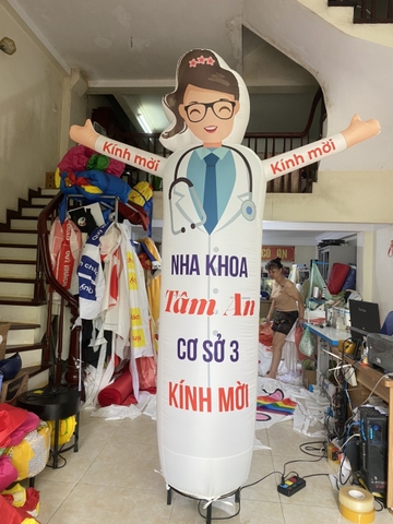 Rối hơi Nha khoa hình Bác sĩ