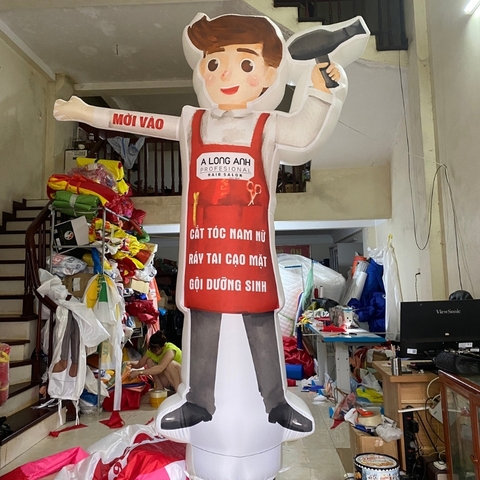 Rối hơi Salon tóc Nam