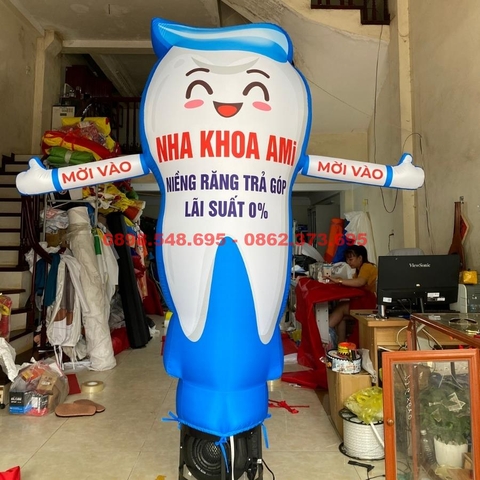 Rối hơi Nha khoa hình răng