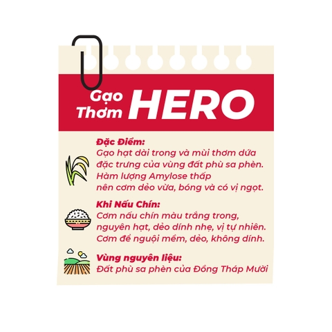 Gạo Đài Thơm Hero