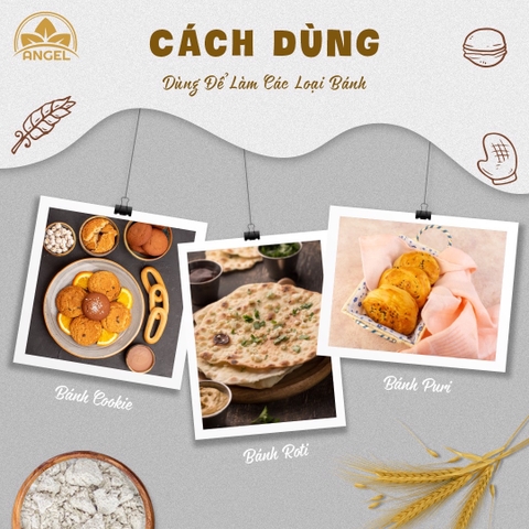 Bột Mì Wheat Flour Sharbati Atta HERO