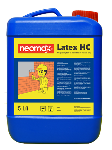 Neomax Latex HC 5L - Phụ gia chống thấm cho vữa