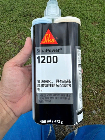SikaPower®-1200 Keo dán lắp ráp khô nhanh, bền chắc và có độ bền cao. Gốc Epoxy hai thành phần