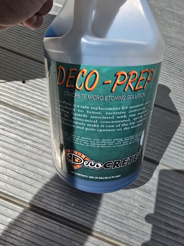 decoPREP 5Kg - Làm sạch và chuẩn bị bề mặt bê tông trước khi tiến hành nhuộm màu hoặc phủ bảo vệ