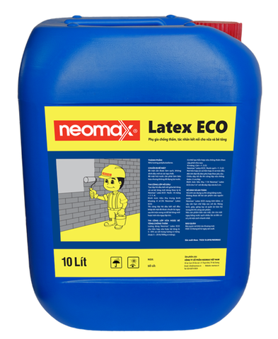Neomax Latex ECO 10L - Phụ gia chống thấm và tác nhân kết nối
