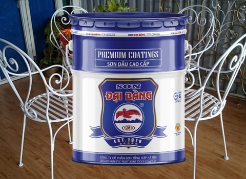 Sơn phủ Alkyd Đại Bàng 2.5Kg - Màu Đen De.01