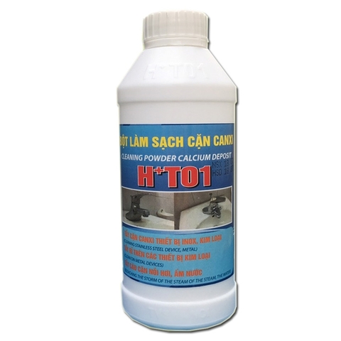 Tẩy cặn Canxi trên inox  H+T01 -  Lọ 250gram