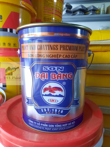 Sơn AC Đại Bàng XL-04 5kg Màu Xanh Lam | Sơn Kẻ Vạch Bê Tông Mau Khô